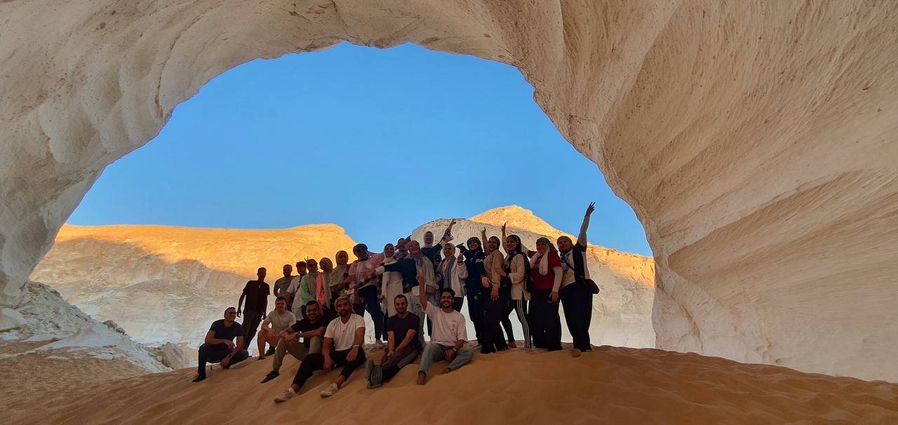 الصحرا البيضا والسودا 🏜️ شم النسيم