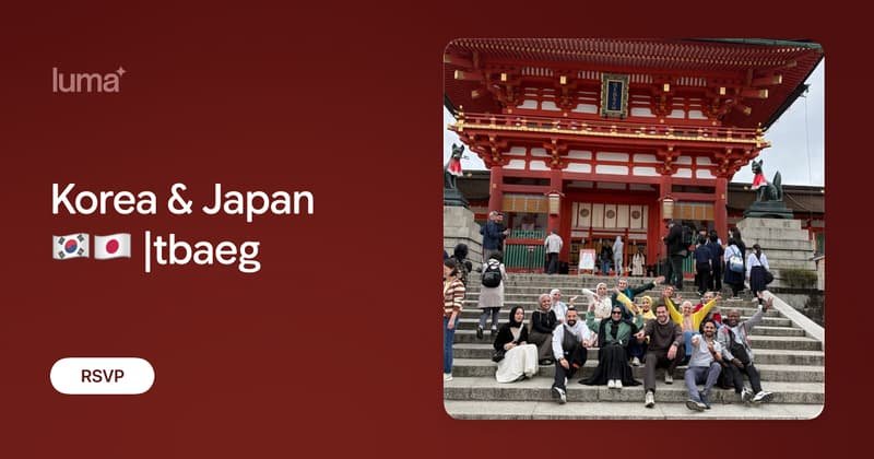 Korea & Japan 🇰🇷🇯🇵 |tbaeg