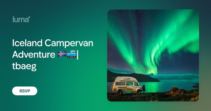Iceland Campervan Adventure 🇮🇸🚙|tbaeg