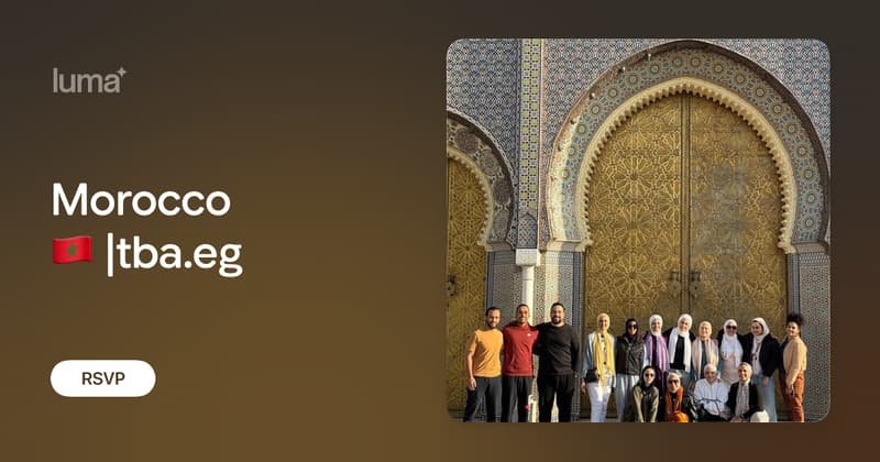Morocco 🇲🇦 |tba.eg